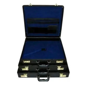 Vente en gros de casquettes maçonniques de haute qualité en cuir synthétique avec fermoir métallique, toutes couleurs, casquette de regalia maçonnique, meilleur fournisseur en gros - Product Image 1