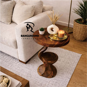 โต๊ะข้างโซฟาไม้ซัวร์-ดีไซน์มินิมอล พับได้ เป็นมิตรกับสิ่งแวดล้อม ทนทาน พกพาสะดวก และทำความสะอาดง่าย - Product Image 2