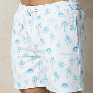 Trajes de Baño para Hombre, Shorts de Playa de Doble Capa, Shorts de Baño de Secado Rápido, Traje de Baño Tipo Bóxer, Shorts de Surf Impermeables - Product Image 3