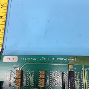 YUASA M-1702** PLACA PCB DE INTERFAZ DE ENTRADA/SALIDA, 152226 - Equipo y Piezas de Semiconductores de Confianza de Marca Global - Product Image 4
