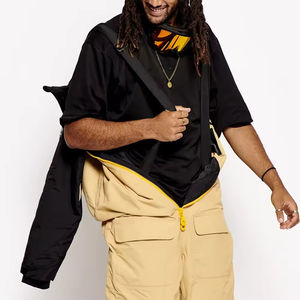 Combinaison de ski unisexe personnalisée par le fabricant, 100% polyester, coupe-vent, imperméable, ensemble de snowboard d'hiver, taille plus, vêtements d'extérieur - Product Image 2