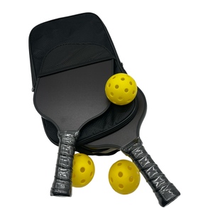 Raquette de Pickleball en Aramide avec noyau en nid d'abeille en Aramide Poignée en PU Noir + Design coloré - Product Image 1