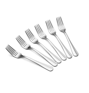 Flatware Set 4 PCS Set Stainless Steel <b>Fork</b> <b>Dessert</b> Dinner Used Food-Grade Stainless Steel Eco-Friendly Modern Dinner <b>Forks</b> - Product Image 3