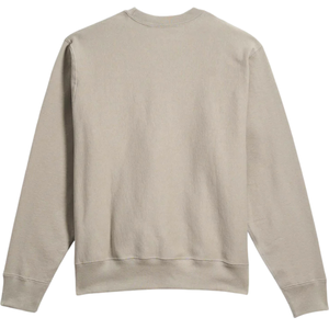 เสื้อสเวตเชิ้ตคอกลมผ้าฟลีซทรงหลวมสำหรับผู้ชาย สีทราย เนื้อนุ่ม อุ่นสบาย สวมใส่สบายๆ แขนยาว พรีเมียม ใส่ได้ทั้งฤดูใบไม้ร่วงและฤดูหนาว - Product Image 3