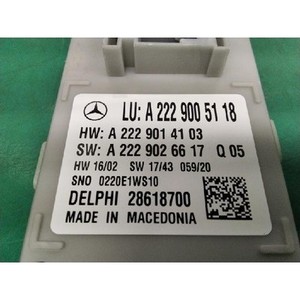 ECUs et modules informatiques d'occasion de classe E A2229005118 - Product Image 4