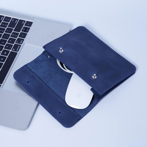 B2B Bulk Leather <b>Cable</b> Organizer Custom Logo Desktop Cord Tidy Earphone Wire Management Charger Keeper Factory LCO-0102 - Product Image 4