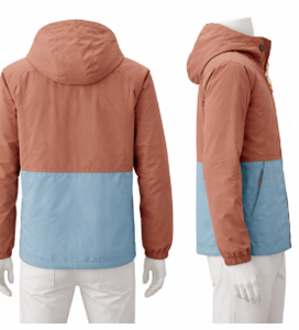 Men's Lightweight Sports Running Top Hooded Zipper Spring Autumn Outdoor Windbreaker Casual Color <b>Jacket</b> Men - Product Image 4