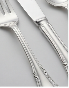 Elegante Juego de Cubiertos de Metal con Acabado Espejo, Apto para Lavavajillas, Vajilla Plateada para Bodas - Product Image 2
