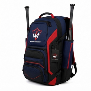 Bolsa de Béisbol, Mochila Deportiva Avanzada con Múltiples Bolsillos, Tela Resistente y Diseño Cómodo para Jugadores de Béisbol - Product Image 5