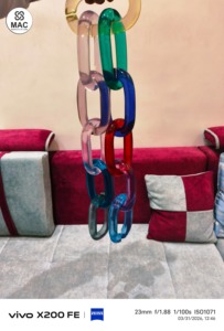 Eslabones de Cadena de Resina Epoxi Transparentes Grandes y Coloridos para Colgar en la Pared, para Proyectos Personalizados, Acabado Pulido - Product Image 6