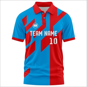 Custom Cricket Jersey Shirt Sublimation Team Uniform Breathable Quick Dry Cricket Apparel Wholesale Sportswear Manufacturer - Product Image 1