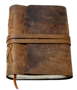 Diario Personalizado Hecho a Mano, Diario de Cuero A5, Personalizable, Estilo Vintage, Encuadernado en Tapa Dura, Estilo Bohemio, 120 Hojas, Regalo - Product Image 2