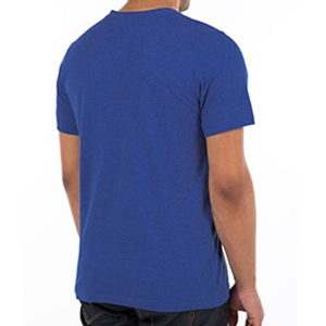 Camiseta Casual para Hombre, Antiarrugas, Transpirable, Ecológica, 100% Algodón Canvas, Sólida, de Alta Calidad, Servicio Personalizado OEM - Product Image 3