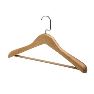 Handmade wooden clothes <b>hangers</b> Durable wood <b>hanger</b> for clothes Low MOQ wooden <b>hangers</b> for top selling - Product Image 5