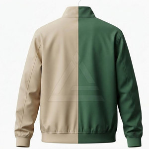 <b>Reversible</b> <b>Jacket</b> For Men Lightweight Windproof Water Full Zip Outdoor Casual Travel Everyday Wear Nylon Polyester - Product Image 2