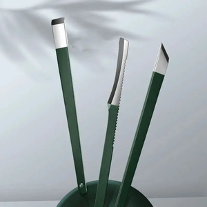 Juego de Cortaúñas de Acero Inoxidable de Lujo de 7/10/12/18 Piezas, Kit de Manicura y Pedicura de Viaje, Cortauñas Verdes para Bebés y Adultos - Product Image 5