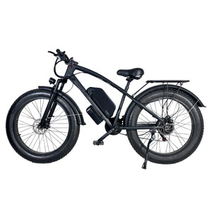 Vélo de montagne électrique 26*3 pouces, moteur arrière sans balais 1000W, freins à disque doubles, batterie lithium 48V 15Ah - Product Image 5