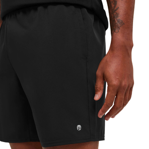 Pantalones Cortos Deportivos para Hombre, Corte Regular, 7 Pulgadas, Ligeros, para Gimnasio, Entrenamiento, Running, Fitness, Color Negro - Product Image 5