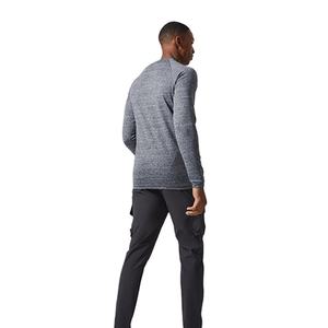 Camisetas de Gimnasio de Manga Larga para Hombre, Personalizadas OEM, Lisas, al por Mayor, Cuello Redondo, Corte Ajustado, Ligeras, 200 Gsm, para Entrenamiento - Product Image 5