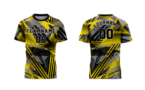 Premium Soccer Jersey Short Sleeve <b>Athletic</b> Sports Shirt Moisture Wicking Soccer Uniform for Training Match Team Competition - Product Image 5
