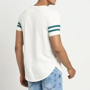 Camiseta de Cuello Redondo Extra Grande para Hombre, 100% Algodón Tejido, Personalizable con Logotipo, Marca Privada, OEM, ODM, Venta al Por Mayor - Product Image 6