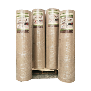 Espesor Disponible 0.64-0.68 mm Tamaño Estándar 42 Pulgadas Rollo de Material Reciclado Marrón de 100 Pies para Piso Temporal - Product Image 4