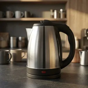 Stainless Steel Electric <b>Kettle</b> 1.8L Fast Boil Cordless Water <b>Kettle</b> with Auto Shut Off for Hotels Homes Offices - Product Image 4