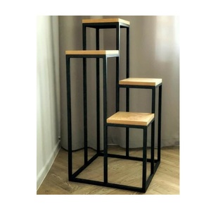 High quality <b>plant</b> <b>stand</b> sturdy metal indoor outdoor multi tier planter holder rack for balcony garden elegant decor - Product Image 5