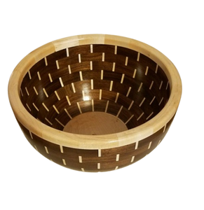 Customized <b>Dinnerware</b> Bowls Acacia Wooden For Serving Delicious Pasta and Dessert Used at Home - Product Image 1