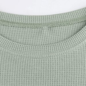 Conjunto de Dos Piezas para Mujer, 100% Algodón, Estilo Casual Diario, Sudadera y Pantalones Cortos hasta la Rodilla, Bordado, Secado Rápido, para Verano - Product Image 5