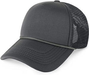 Gorra Trucker de Malla Blanca y Azul Marino, Transpirable, con Contraste de Color, Gorra de Béisbol OEM ODM - Product Image 3