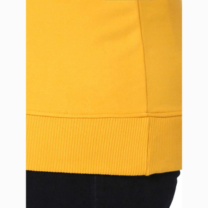 Sweat-shirt col rond en molleton bouclette OEM 2026 de haute qualité 100 % coton léger décontracté uni avec épaules tombantes et motif 3D sur le devant pour femme - Product Image 2