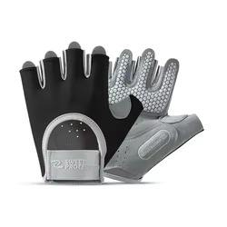 Guantes Deportivos de Nylon Antideslizantes Personalizados para Gimnasio, Ejercicio, Levantamiento de Pesas, Fitness, para Mujer, Medios Dedos - Product Image 4