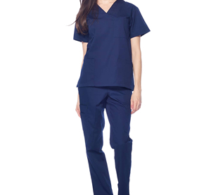 Latest Style Customized Logo Cotton Woven Short Sleeve Jogger Pants Hospital Nurse Uniform <b>Sets</b> Stretchy Nursing <b>Scrub</b> <b>Sets</b> - Product Image 3