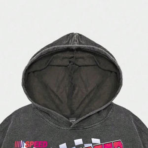 Nouveaux sweats à capuche pour hommes avec impression en relief, tissu de qualité supérieure, tendance, prix raisonnable, sweats à capuche pour hommes avec impression en relief de haute qualité - Product Image 3