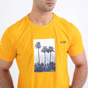 Camisetas Casuales de Cuello Redondo para Hombre, Estilo Slim Fit, Etiqueta Privada Personalizada, Manga Corta, Ropa Casual Elegante, Camiseta Lisa - Product Image 3