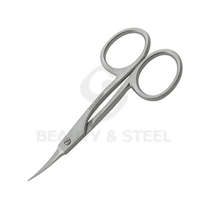 Ciseaux de beauté en acier inoxydable incurvés de haute précision, pointes coniques, cadre léger pour manucure et pédicure professionnelles - Product Image 5