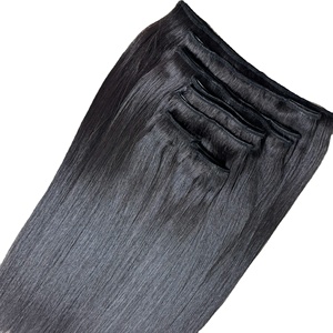 Super vente! 100% droite, cuticule alignée, double pince à cheveux sans couture, longueur de cheveux humains vietnamiens 8-32" - Product Image 5