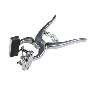 Pince à tatouer vétérinaire en aluminium moulé sous pression, standard 3/8, 4 chiffres, à libération rapide, pour animaux de compagnie, prix abordable, OEM - Product Image 2