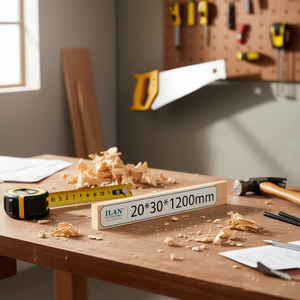 Tira de Madera Cuadrada Ilan de 20x30x1200mm para Manualidades y Proyectos de Bricolaje - Product Image 2