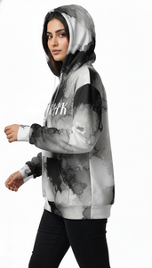 เสื้อฮู้ดดี้โอเวอร์ไซส์สไตล์สตรีทแฟชั่นทันสมัย ลายพิมพ์ซับลิเมชั่นทั่วตัว สำหรับใส่ลำลอง - Product Image 4