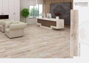 Baldosa de porcelana mate de formato extendido de 20x120 cm, diseñada para ofrecer una superficie con un delicado relieve, una alineación precisa y una estabilidad. - Product Image 3