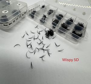 Extensiones de Pestañas Premium de Longitud Mixta, 5D 7D 9D, Suaves, Negras, de Visón, con Logotipo Privado, Curvatura CC/D/DD/M/L, Envío Rápido - Product Image 3