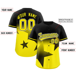 Sublimation Print <b>Baseball</b> Jersey V Neck Style Sportswear Lightweight Comfort Fit Outdoor Wear Custom Design Sports Jerseys - Product Image 2