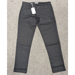 Pantalones Chinos Oxford de Corte Recto para Hombre, Cintura Media, Casuales, Largos, con Botones, Antiarrugas, Tela de Algodón, para Otoño - Product Image 4
