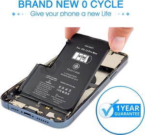 <span class=keywords><strong>Batterie</strong></span> Li-Ion de diagnostic de santé Wenxi 100% nouvellement mise à niveau pour 12/13/Mini/14/15 Pro Max-12-Month garantie jusqu'à 500 + cycles - Product Image 4