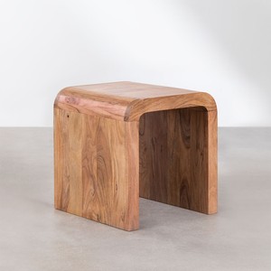 Mesa de Noche Vandana Nova Vertex de Madera de Acacia Vacry - Product Image 4