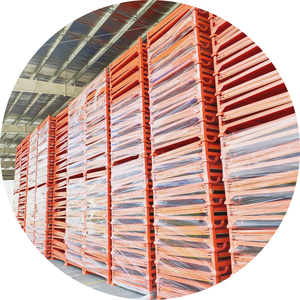 Durable and Reliable Stackable Steel <b>Racks</b> Custom <b>Heavy</b> <b>Duty</b> Industrial Shelving Systems for Warehouse Storage from Vietnam - Product Image 5