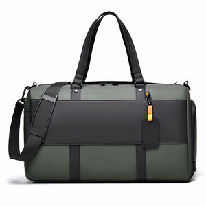 Bolsa de Deporte Impermeable con Logotipo Personalizado, Bolsa de Gimnasio Multifuncional con Separación para Ropa Seca y Mojada, Bolsa de Fitness de Gran Capacidad para Exteriores - Product Image 1
