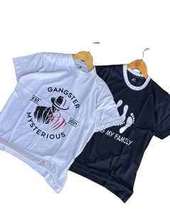 T-shirt uni respirant pour homme, vêtements d'été en marque propre, vente en gros, design personnalisé, vêtements décontractés pour homme - Product Image 1